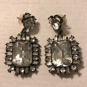 BaubleBar Earrings - Crystal Stone